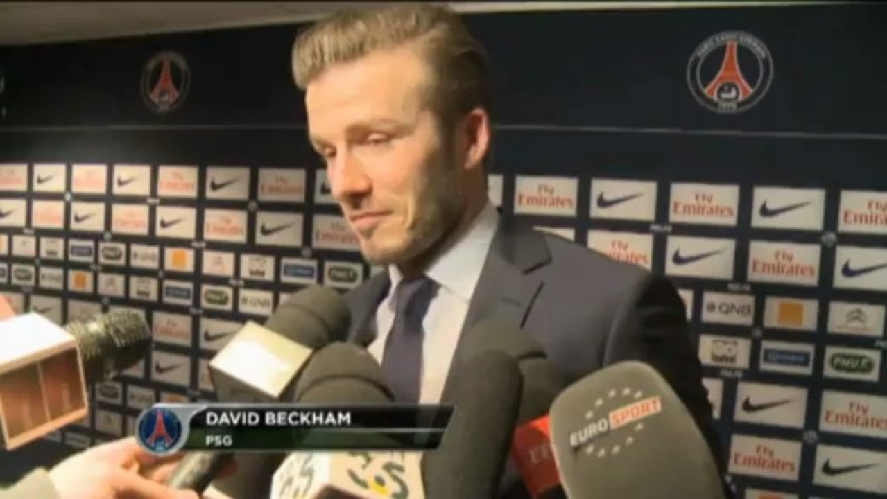 Vertragsverlängerung bei PSG? Beckham: 'Wir werden sehen'