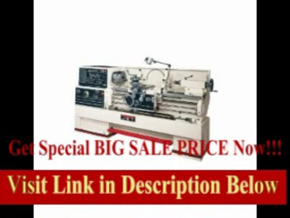 [SPECIAL DISCOUNT] JET GH-1880ZX Lathe with 2-axis ACU-RITE DRO 200S and Taper Attachment Installed