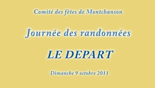 Journée des randonneurs 2011