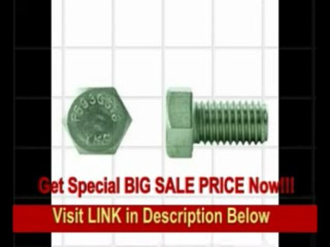 [SPECIAL DISCOUNT] DrillSpot 1-8 x 8-1/2 316 Stainless Steel Hex Cap Screw