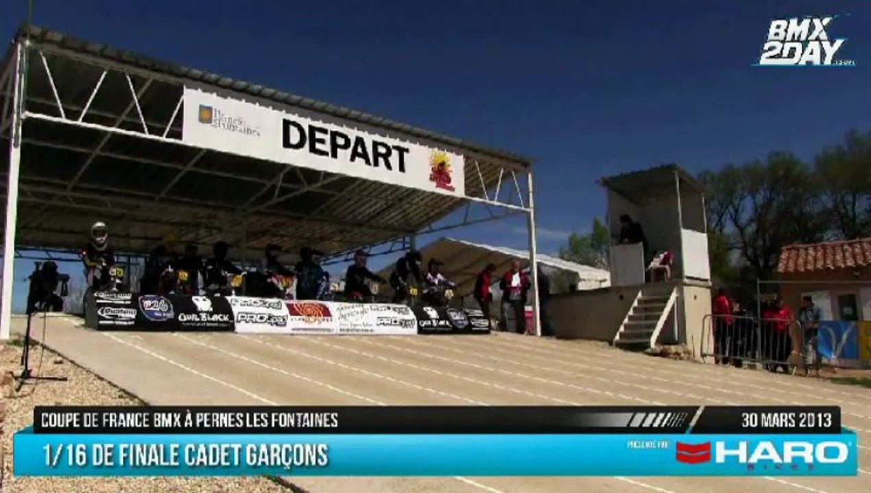 Replay 2 Samedi Coupe de France BMX à Pernes Les Fontaines 30 mars 2013 de 14h03 à 17h03