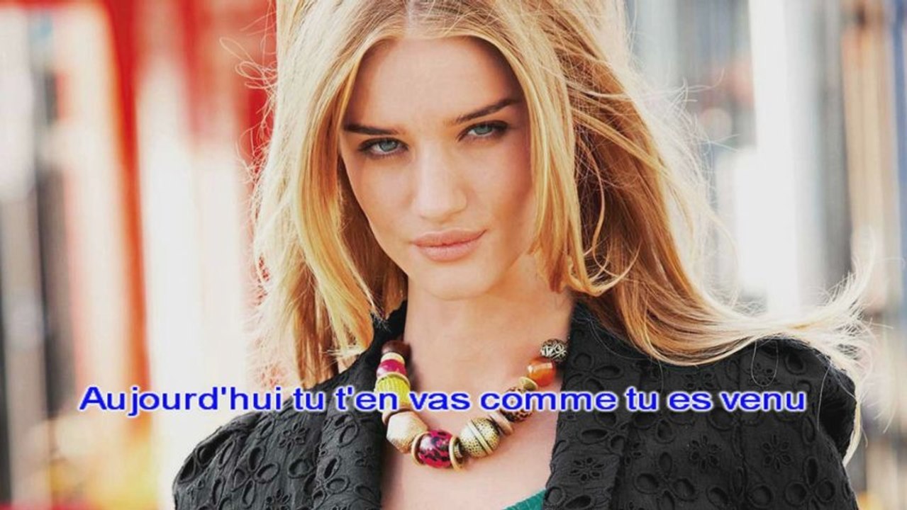 Tu t'en vas comme tu es venu