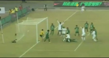 Tianjin Teda 1-0 Hangzhou Greentown (Gol de Li Weifeng) SUPERLIGA