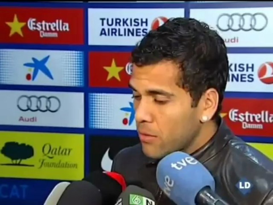 Alves: "Todo lo que hace el Barcelona va a estar mal visto"