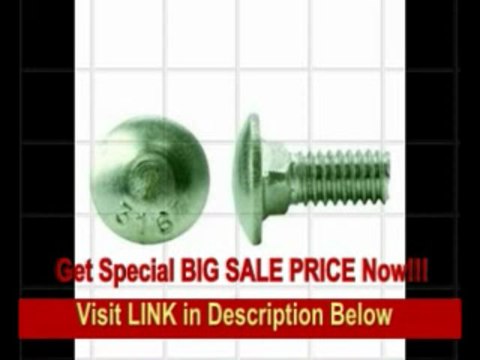 [BEST PRICE] DrillSpot 3/4-10 x 12 18-8 Stainless Steel Round Head Carriage Bolt