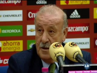 Del Bosque responde a Mou: "Los amistosos no son una perturbación para los clubes"