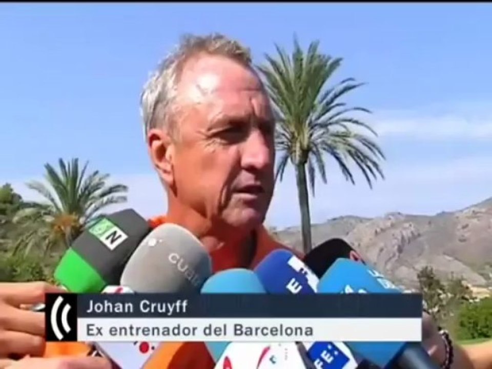 Johan Cruyff: "El Madrid juega bien pero el Barça gana títulos"
