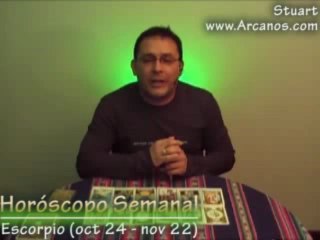Horoscopo Escorpio del 30 diciembre 2007 al 5 enero 2008