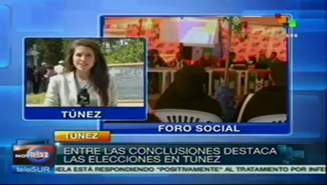 Culmina en Túnez el Foro Social Mundial