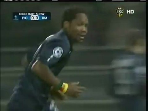 2010 (February 16) Olympique Lyonnais (France) 1-Real Madrid (Spain) 0 (Champions League)