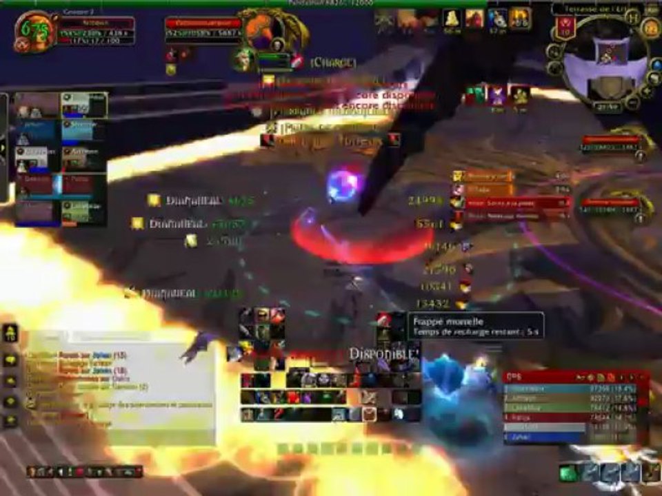 Wow raid 90 coeur de la peur 10 normal guildes les rastas vs Garalon