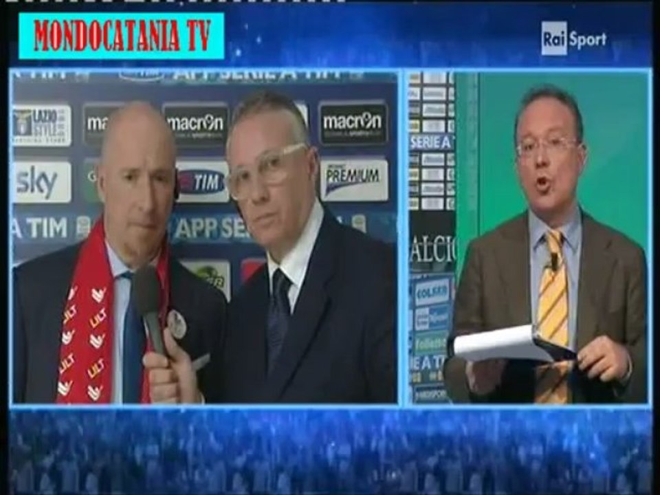 Maran Post Lazio-Catania 2-1 ***30 marzo 2013***