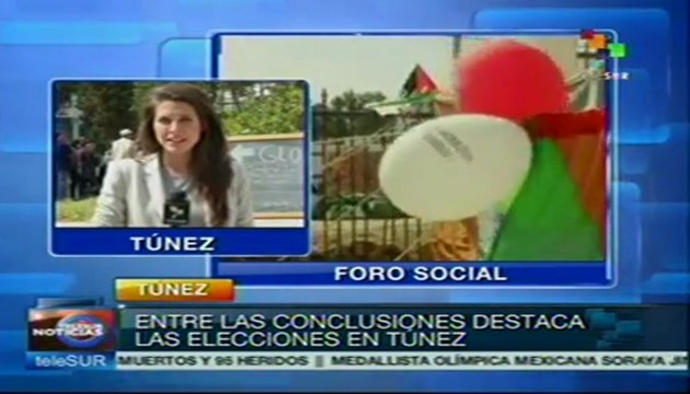 Culmina en Túnez el Foro Social Mundial
