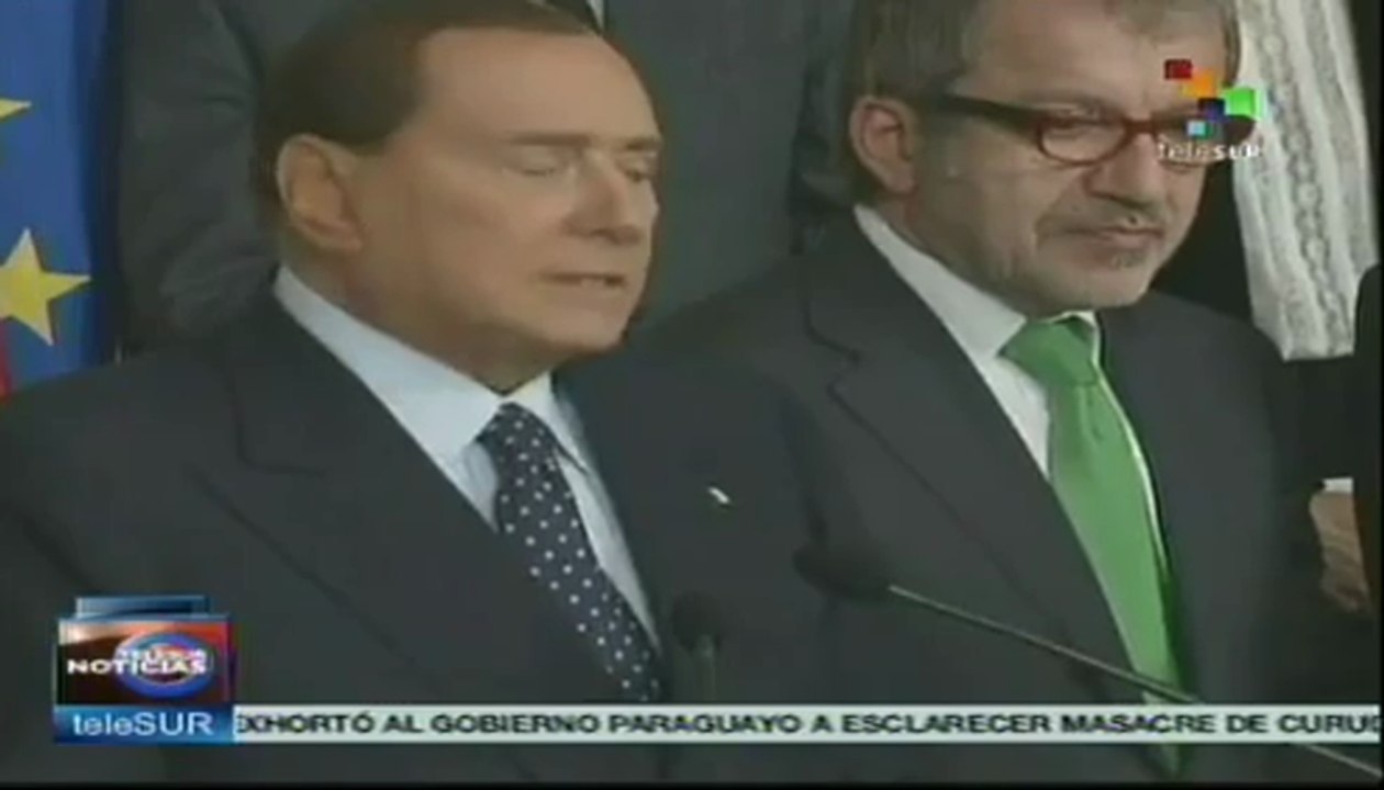 Berlusconi dispuesto a formar coalición de gobierno
