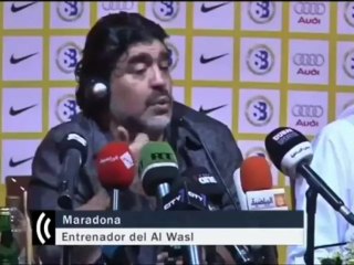 Maradona: "Si me metes el dedo en el ojo, yo te voy a meter los dos"