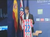 Diego es presentado por el Atlético de Madrid