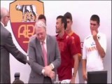 Presentación de Luis Enrique como entrenador de lla Roma