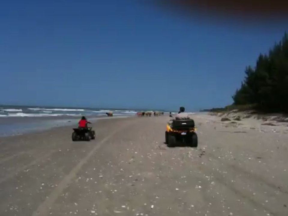 Balade en quad sur les plages de Cap skirring au Sénégal