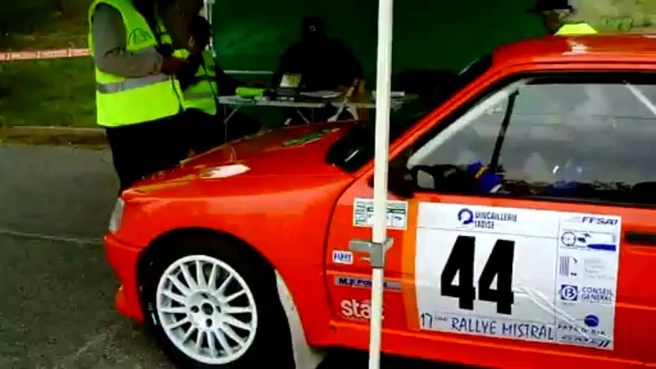 Lancon ES1 depart Mistral 2012