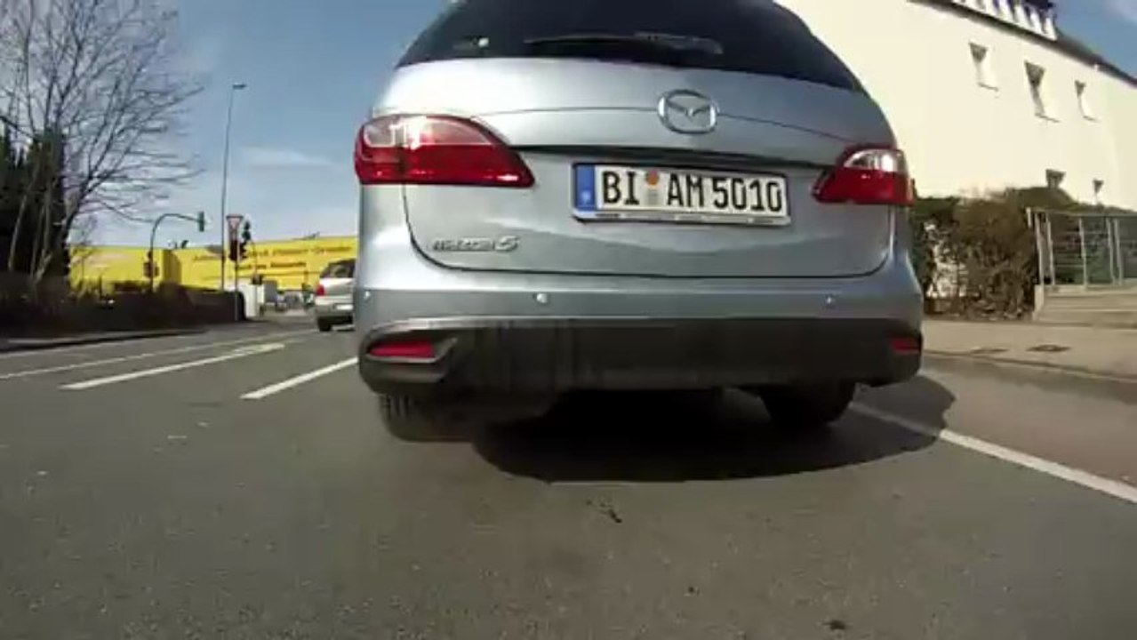 Test Fahrt Go Pro Hero 3 Kamera