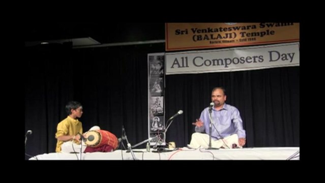 SRI VENKATESWARASWAMY TEMPLE: ACD MUSIC FESTIVAL: KUMAR & VISHVAK KUMARAN