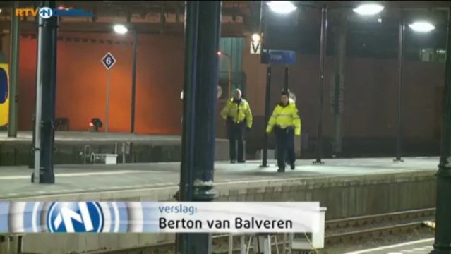 Klopjacht op drie mannen bij Hoofdstation in Groningen - RTV Noord