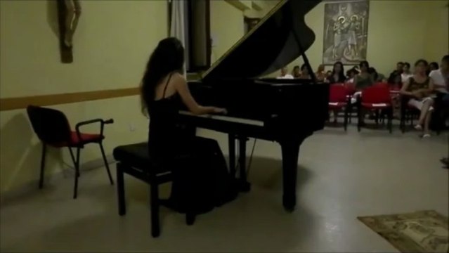 Irene Veneziano The angel of The Piano,FLiszt 'Spanish Rhapsody'