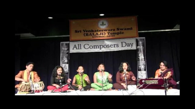 SRI VENKATESWARASWAMY TEMPLE: ACD MUSIC FESTIVAL: VAISHALI DHANDE: YAMAN