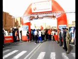 le départ  de la 6è édition de l'Ultra-marathon international de Ouarzazate 