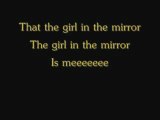 KARAOKE GIRL IN THE MIRROR Britney Spears - YouTube