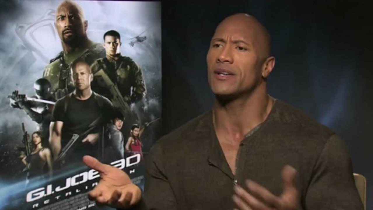 G. I. Joe -- Dwayne Johnson Interview