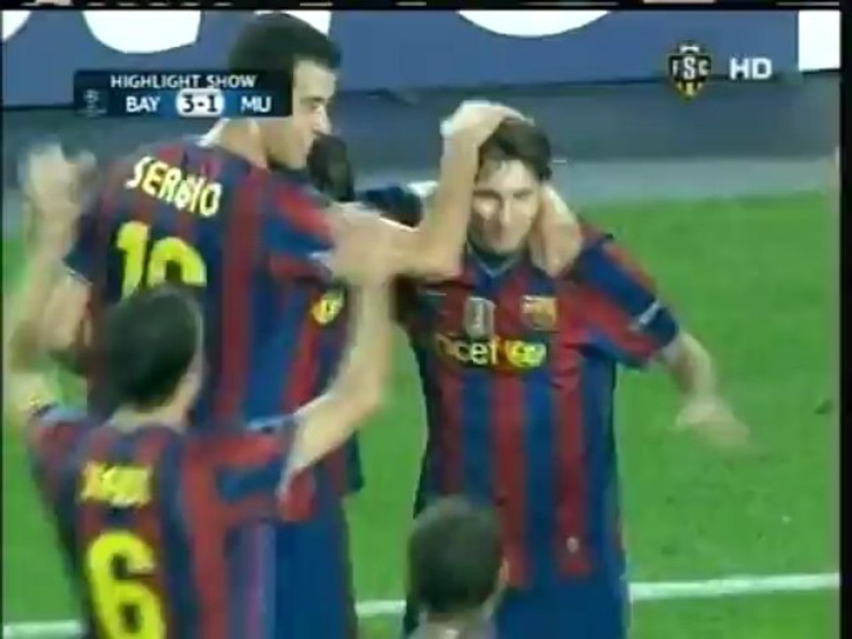 2010 (April 6) Barcelona (Spain) 4-Arsenal (England) 1 (Champions League)