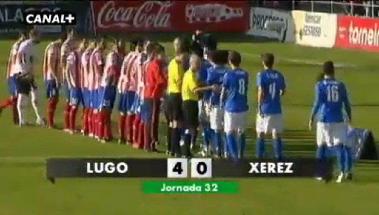 Liga Adelante  Lugo 4  Xerez 0