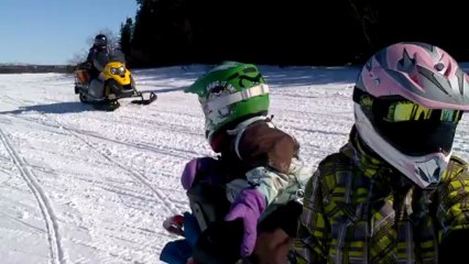 gocanada 20130329 AudeSkiDooingUnderDaBridge