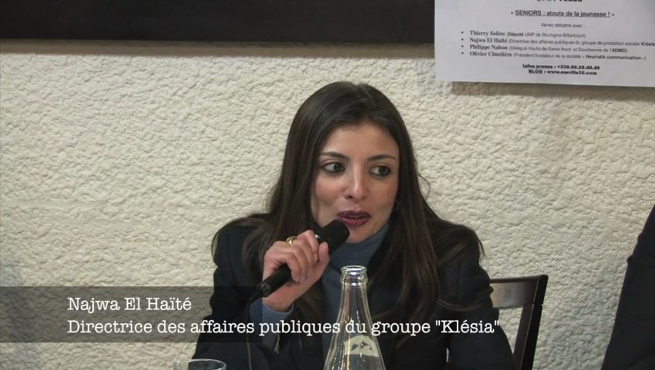 Courbevoie 3.0 - débat SENIORS avec Najwe El Haïte et Arash Derambarsh