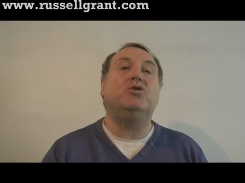 Russell Grant Video Horoscope Pisces March Sunday 31st 2013 www.russellgrant.com