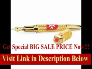 [BEST PRICE] Tibaldi Sovereign Collection Gold Fountain Pen