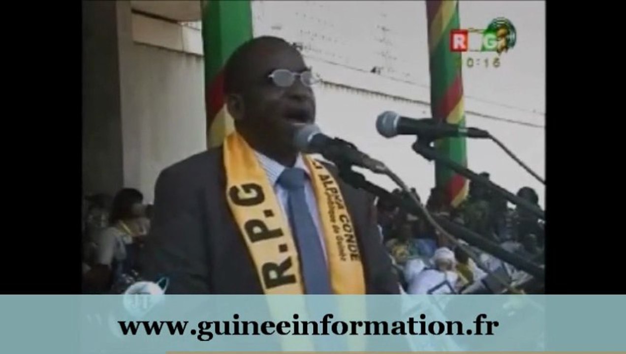 JT RTG DU 30.03.2013 Le RPG au palais du peuple (Condé Djènè, première Dame, Nanténin Chérif Konaté, Sékou Resco Camara, Saliou Bella Diallo, Mohamed Said Fofana,