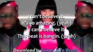 Check It Out (karaoke instrumental) by Will I Am and Nicki Minaj with on screen lyrics - YouTube