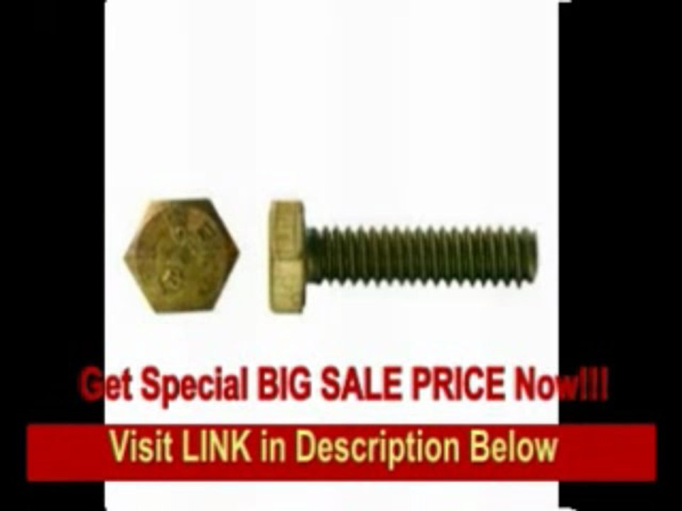 [BEST PRICE] DrillSpot 3/4-10 x 2-1/2 Brass Hex Cap Screw