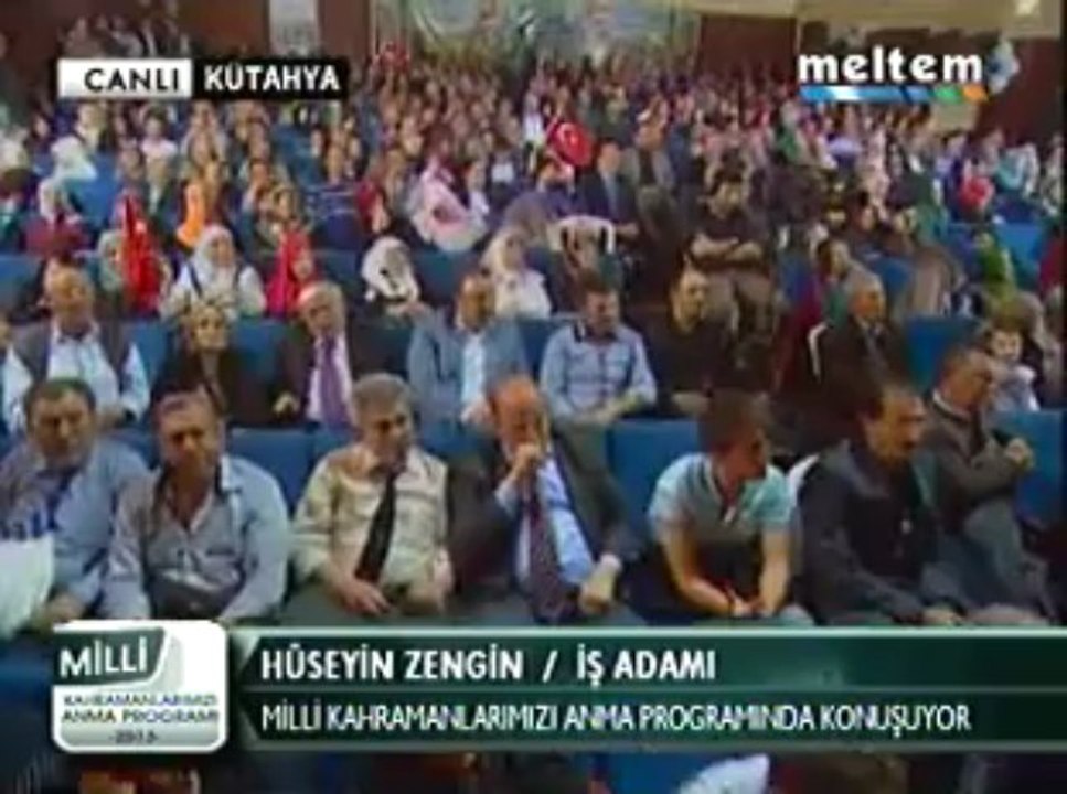 Meltem Tv Hüseyin Zengin Kütahya Konferansı 30,03,2013