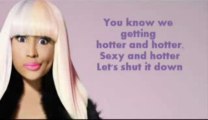 Nicki minaj Pound the alarm karaoke with lyrics - YouTube