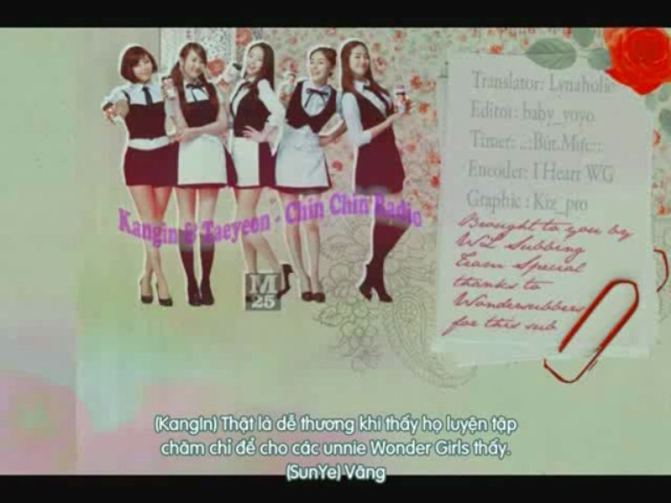 {Vietsub} 09072008 KangIn & TaeYeon Chin Chin Radio Part 2 (Ep 1)