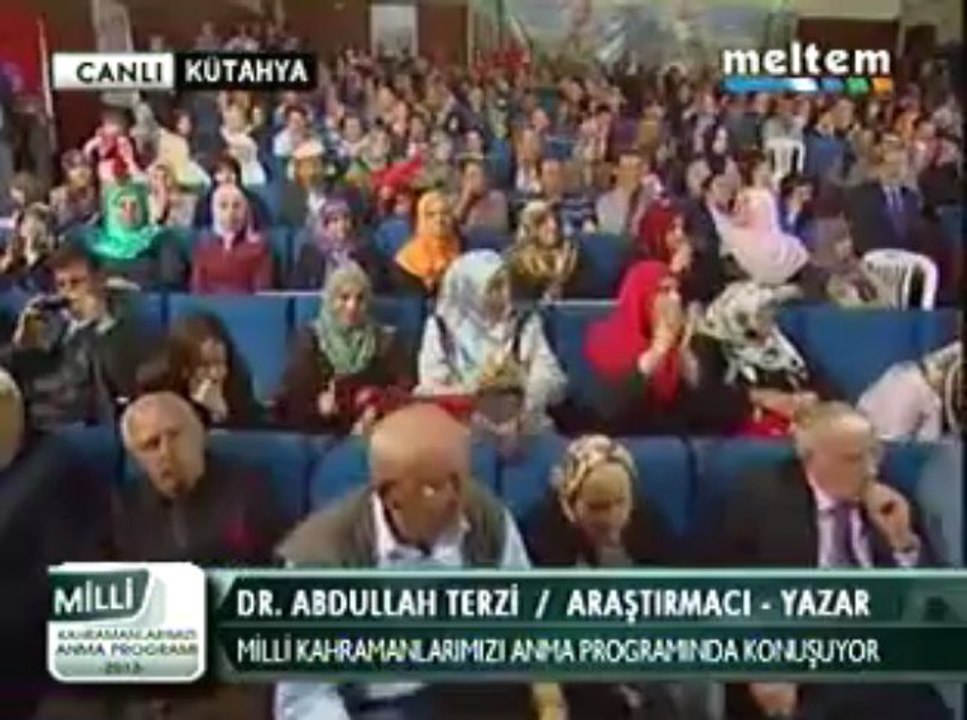 Meltem Tv Abdullah Terzi Kütahya Konferansı 30,03,2013