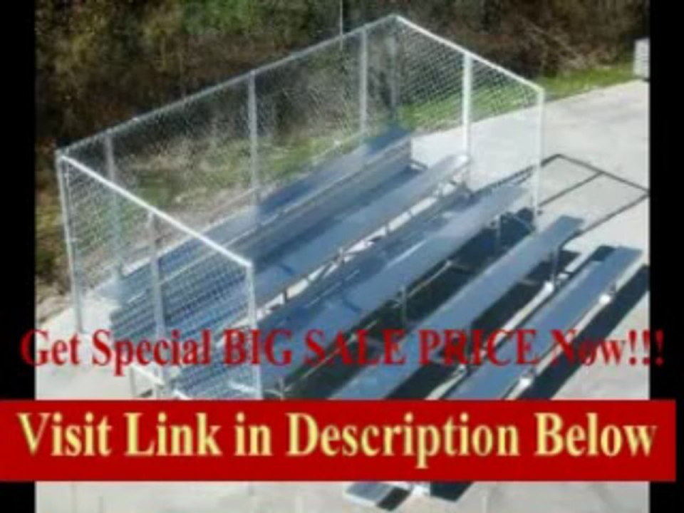 [SPECIAL DISCOUNT] Trigon Sports BL1527S 15 Row 27 ft. Standard Aluminum Bleacher