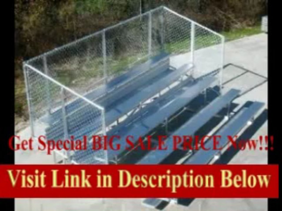 [SPECIAL DISCOUNT] Trigon Sports BL1527S 15 Row 27 ft. Standard Aluminum Bleacher