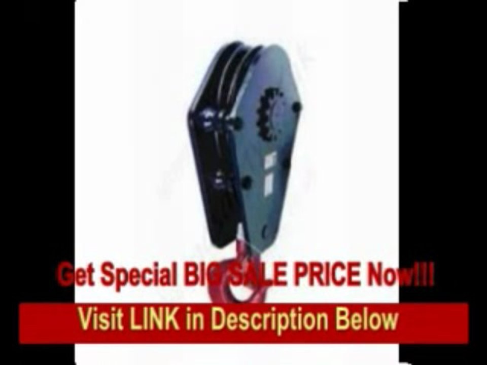 [BEST BUY] CROSBY 381CRANE BLOCK 24 45T SINGLE (2011926)