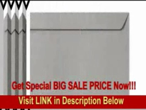 [BEST PRICE] 9 1/2 x 12 5/8 Booklet Envelopes - Gray Linen (50000 Qty.)