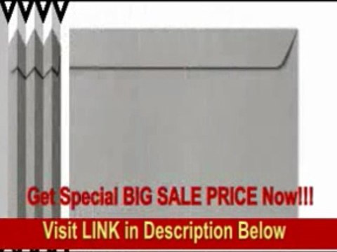 [BEST PRICE] 9 1/2 x 12 5/8 Booklet Envelopes - Gray Linen (50000 Qty.)