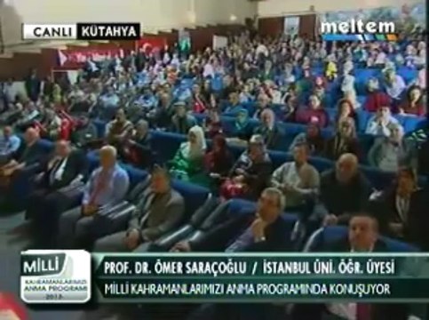Meltem Tv Ömer Saraçoğlu Kütahya Konferansı 30,03,2013